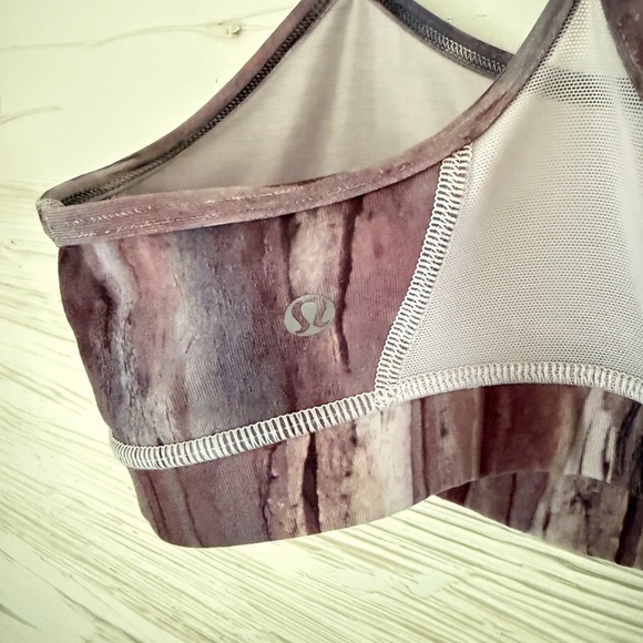 Lululemon | Size 8 | Flow Y Bra IV – Mini Hazy Horizon - Picture 5 of 7